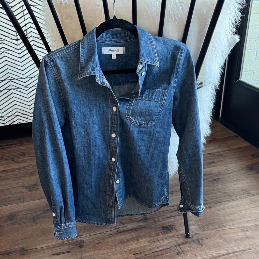 Madewell Indigo Denim Shirt